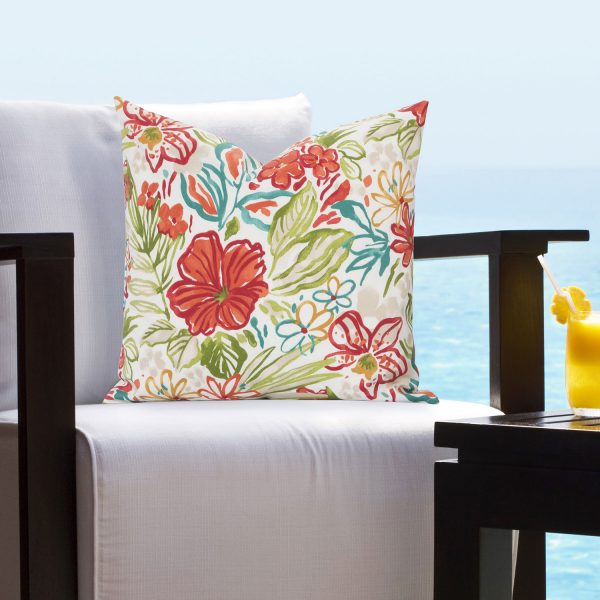 Palm Island Pillow Cover