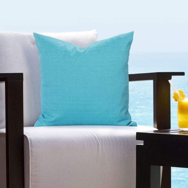 Tropical Turquoise Pillow Cover