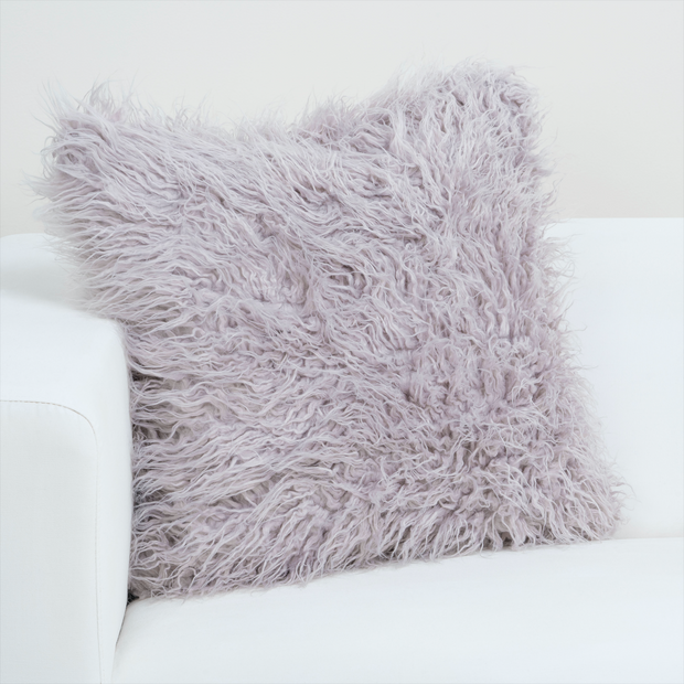 Llama Dusty Lavender Pillow Cover - The Futon Cover Company