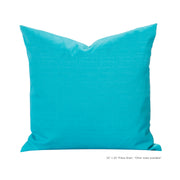 Tropical Turquoise Pillow Cover - The Futon Cover Company